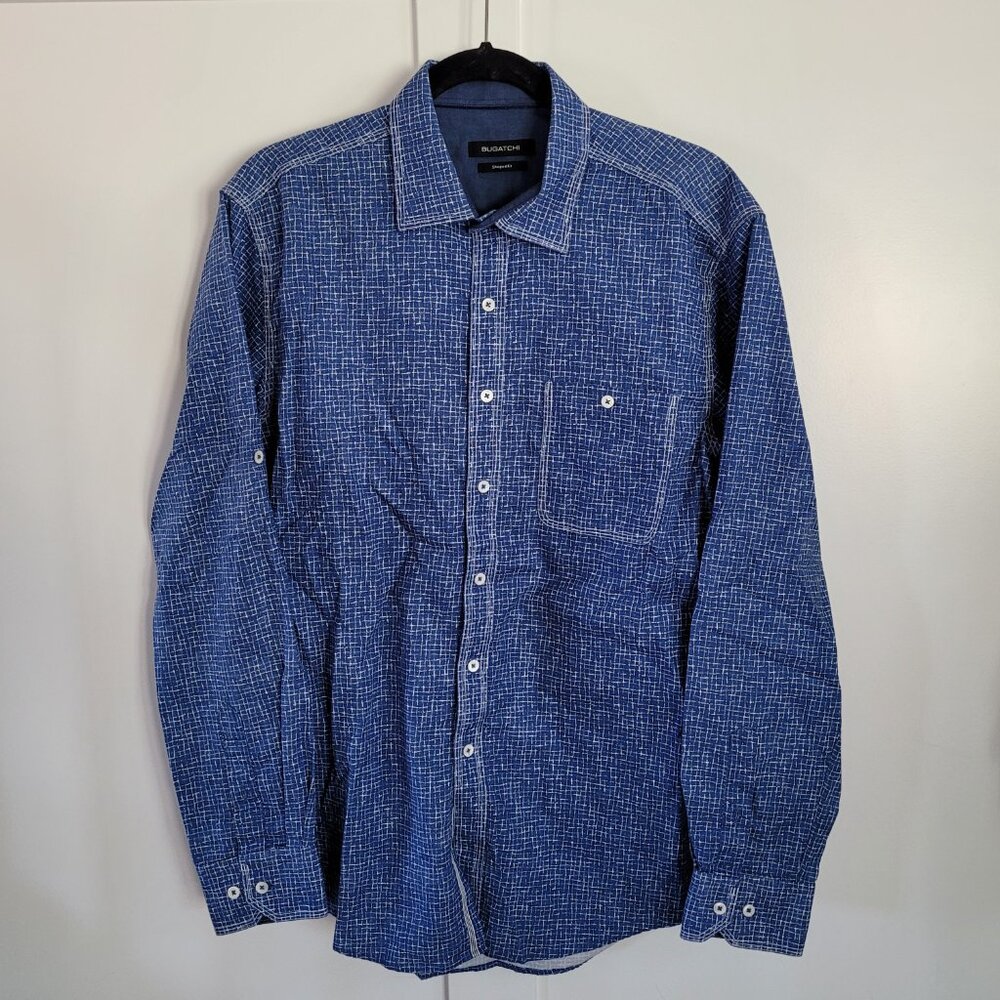 Bugatchi Long-sleeve Button-down Shirt